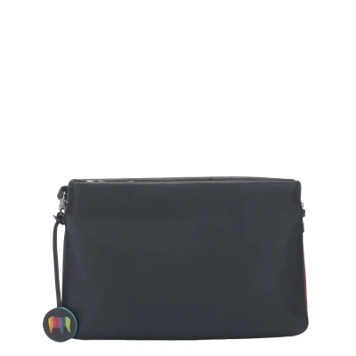 Afbeelding van Mywalit Kyoto Small Clutch/Cross Body Bag Schoudertas Black Pace