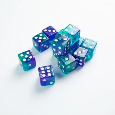 Afbeelding van Gamegenic D6 Dice Set 12pcs Galaxy Series: Neptune