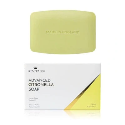 Afbeelding van Revitale Advanced Zeep Citroengras &amp; Citroengras, 80 g