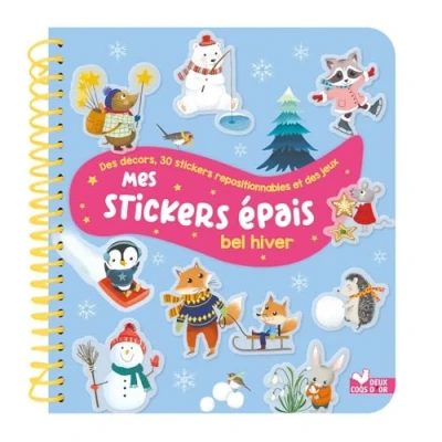 Afbeelding van BEL HIVER MES STICKERS EPAIS