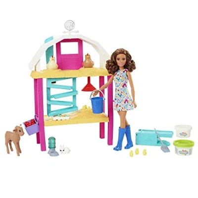 Afbeelding van Barbie Verzorgboerderij Speelset 1 set