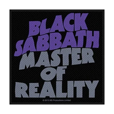 Afbeelding van Black Sabbath Master Of Reality Patch Zwart
