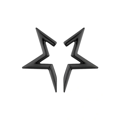 Afbeelding van Liebeskind Berlin Halfstar Oorbellen, Dames, Maat: One Size, Black