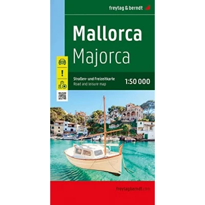 Afbeelding van Mallorca, Straßen und Freizeitkarte 1:50.000, freytag &amp; berndt