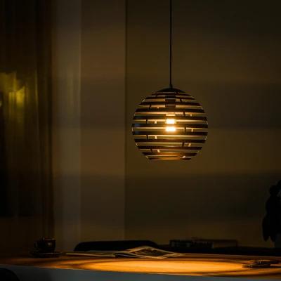 Afbeelding van Josefien hanglamp zwart staal 30 cm