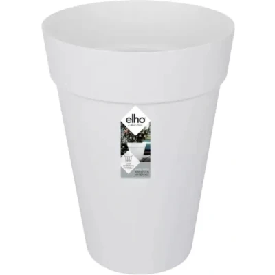 Afbeelding van Bloempot Loft urban rond hoog 35 wit elho