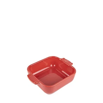 Afbeelding van Peugeot Appolia Rechthoekige Ovenschaal Individueel 18 Cm Rood
