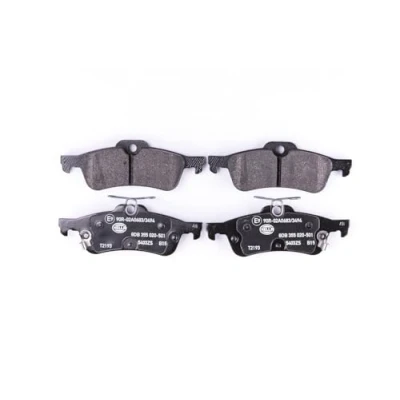 Afbeelding van HELLA 8DB 355 020 501 Remblokkenset Met akoestische slijtagewaarschuwing HONDA: CIVIC 9, 9 Tourer
