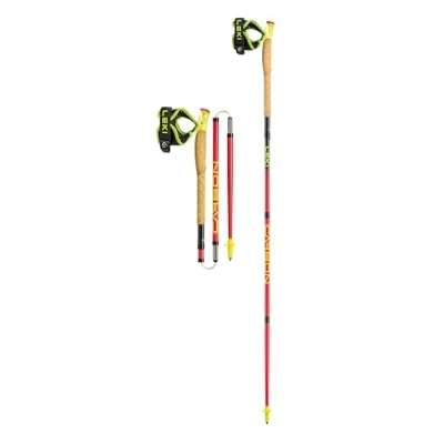 Afbeelding van Leki Ultratrail FX.One Bright red black neonyellow Maat Unisex_105CM