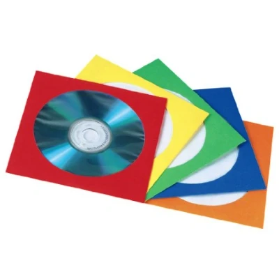 Afbeelding van Hama CD/DVD papieren hoesjes, pak van 50, fa, Optische media accessoires