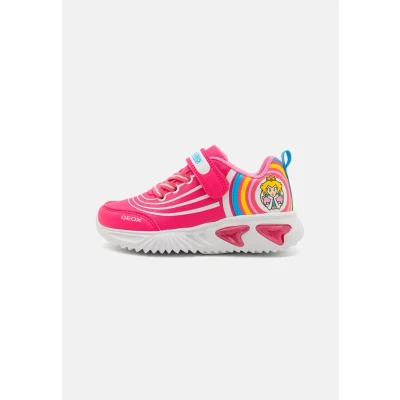 Afbeelding van Geox Light UP Nintendo Assister GIRL Sneakers laag voor kinderen, Maat: 36, Fuchsia Textiel/ synthetisch