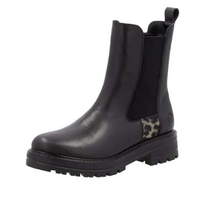 Afbeelding van Remonte Chelsea boots zwart Leer Dames Maat 38