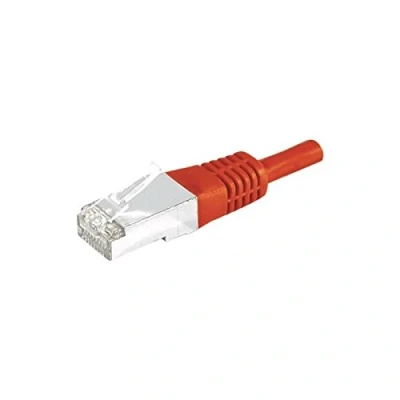 Afbeelding van Exertis Connect Patchkabel S/FTP (PIMF), CAT.6A EIA/TIA, Klasse EA, rood, 2,0 m met bijzonder smalle knik (S/FTP, CAT6a, 2 m), Netwerkkabel