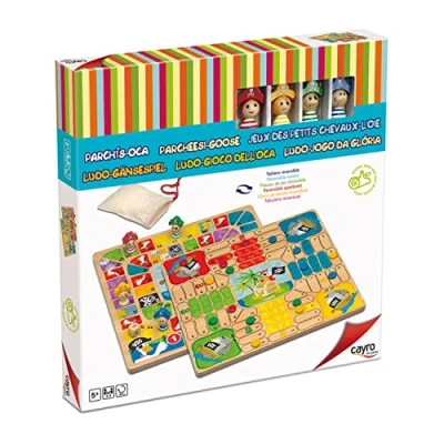 Afbeelding van Parchis en Oca Spelbord Cayro 29 x cm