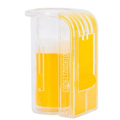 Afbeelding van Nikou Koningin Fles Markering Plastic Bijenkoningin Catcher een Handed Plush Duiker Gereedschap