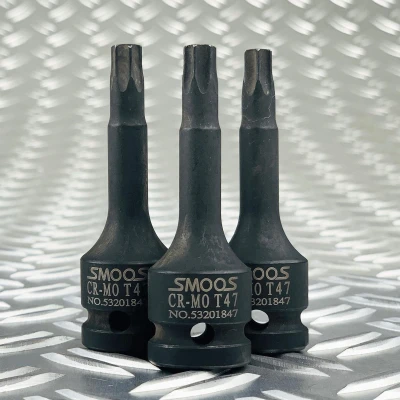 Afbeelding van Smoos® Losse inwendige T45 torx krachtdop met 1/2 opname 3 stuks