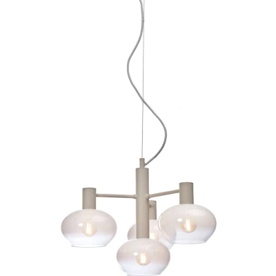 Afbeelding van it&#039;s about RoMi Hanglamp Bologna Wit 43x43x34cm