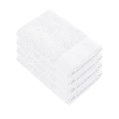 Afbeelding van 4 x Walra handdoek Soft Cotton 70x140 White