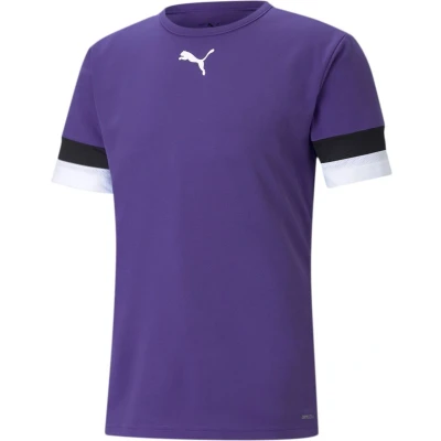 Afbeelding van Puma Teamrise Shirt Korte Mouw Heren Paars Maat: XL