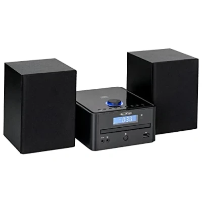 Afbeelding van Reflexion HIF79FM Stereoset FM, Bluetooth, USB, MP3, CD, AUX Incl. afstandsbediening, luidspreker Zwart