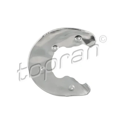 Afbeelding van TOPRAN 117 960 Stofplaat remschijf Vooras rechts AUDI: A5 B8 Sportback, A6 C7 Avant, A4 Avant