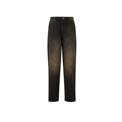 Afbeelding van Urban Classics Relaxed fit jeans, Heren, Maat: 36, Black 2000 washed