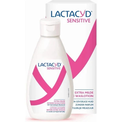 Afbeelding van Lactacyd Sensitive Extra Milde Intieme Waslotion 300ml Lotion 300 ml
