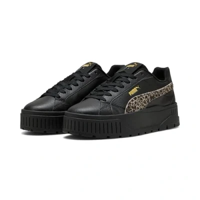Afbeelding van Karmen II Animal Flair sneakers voor Dames, Zwart/Grijs, Maat 38,5 PUMA