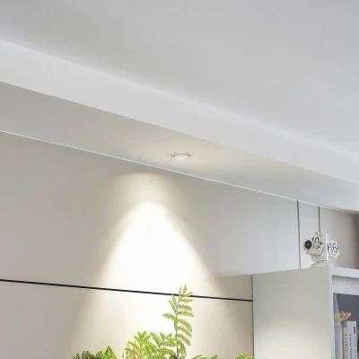 Afbeelding van Arcchio Harcos LED downlight, wit, Ø 11 cm, 4.000K