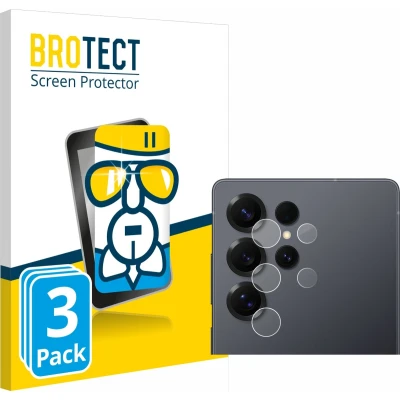 Afbeelding van BROTECT Screenprotector voor Samsung Galaxy S25 Ultra (ALLEEN Camera Lens) Folie Beschermfolie Beschermglas transparant (3 Stuks)