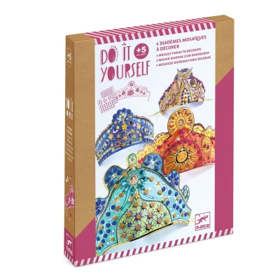 Afbeelding van Djeco knutselset diy mozaïek diademen