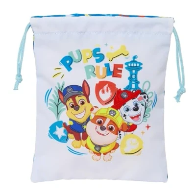 Afbeelding van Snacktas The Paw Patrol Pups rule Blauw