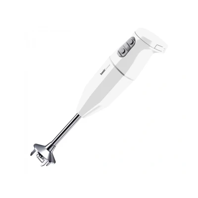 Afbeelding van Bamix draadloze staafmixer / keukenmachine 2 snelheden Cordless Wit