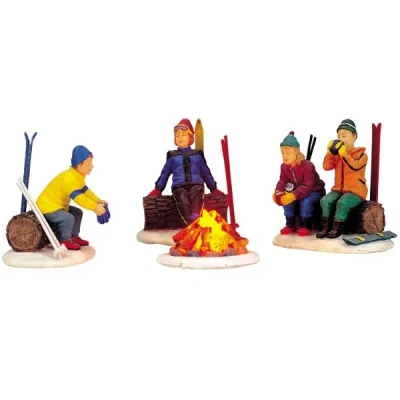 Afbeelding van Skiers&#039; camp fire LEMAX