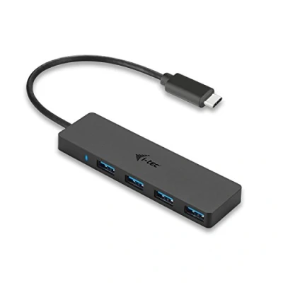 Afbeelding van i Tec USB C Slim Passive HUB 4 Port C31HUB404