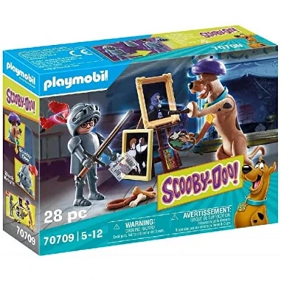 Image de Playmobil SCOOBY DOO ! 70709 avec chevalier noir