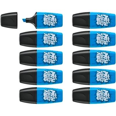 Afbeelding van STABILO BOSS MINI Snooze One markeerstift, blauw markeerstift
