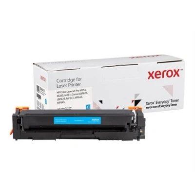 Image de Everyday Cyan compatible cartouche de toner (alternative pour : Canon CRG 054C, HP 203A) pour ImageCLASS LBP622, MF641, MF642, MF644; Color LaserJet Pro MFP M280, M281