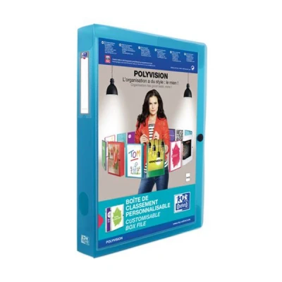 Image de Elba Modling Boxing Transparent Personnalisable Pp Dos 40 Bleu