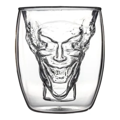 Afbeelding van DC Batman Dubbel glas hittebestendig Collector drinkglas The Joker Pyramid International