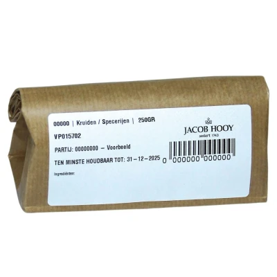 Afbeelding van Jacob Hooy Gemalen Gember 250gr