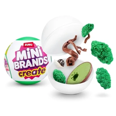 Afbeelding van Mini Brands Create Garden, Series 1, Mystery Collectible miniatuurfiguren, verrassingsspeelgoed met verzamelbare Minis, Blind Packaging, DIY (1 capsule)