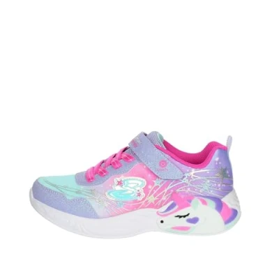 Afbeelding van Skechers S Lights Unicorn Dreams Wishful Magic Sneakers Junior