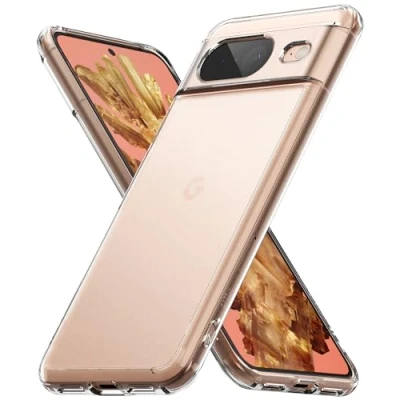 Afbeelding van Ringke beschermhoes compatibel met Google Pixel 8 [Fusion Matte] Doorschijnend solide hard polycarbonaat achterkant TPU bumper schokbestendig bescherming [anti vingerafdruk] mat