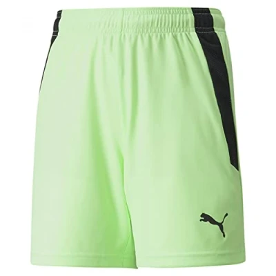 Afbeelding van Puma Teamliga Short Kinderen Limoen Maat: 164