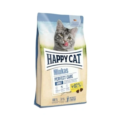 Afbeelding van Happy Cat 70403 Minkas perfecte verzorging gevogelte &amp; rijst droogvoer voor volwassen katten 500 g