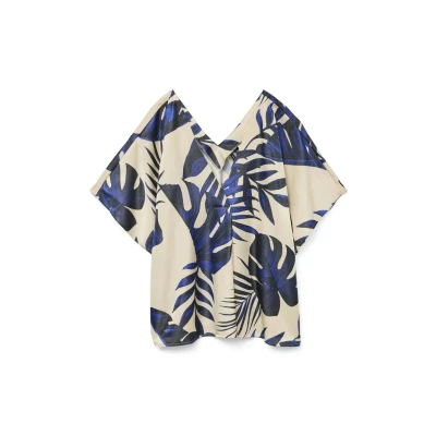 Afbeelding van Vero Moda Vina Wide Shirt Dames Maat L