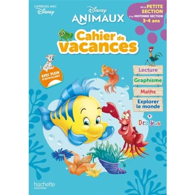 Image de Disney Animaux de la Petite à Moyenne Section Cahier vacances 2025