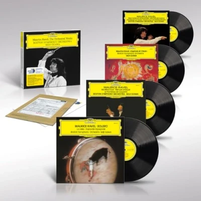 Afbeelding van Boston Symphony Orchestra &amp; Seiji Ozawa Ravel: Orchestermusik (4 LP)