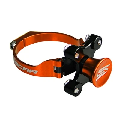 Afbeelding van SCAR Startset holeshot vorkblokkering compatibel met KTM SX SXF EXC EXCF 125 250 350 450 03 23 Oranje